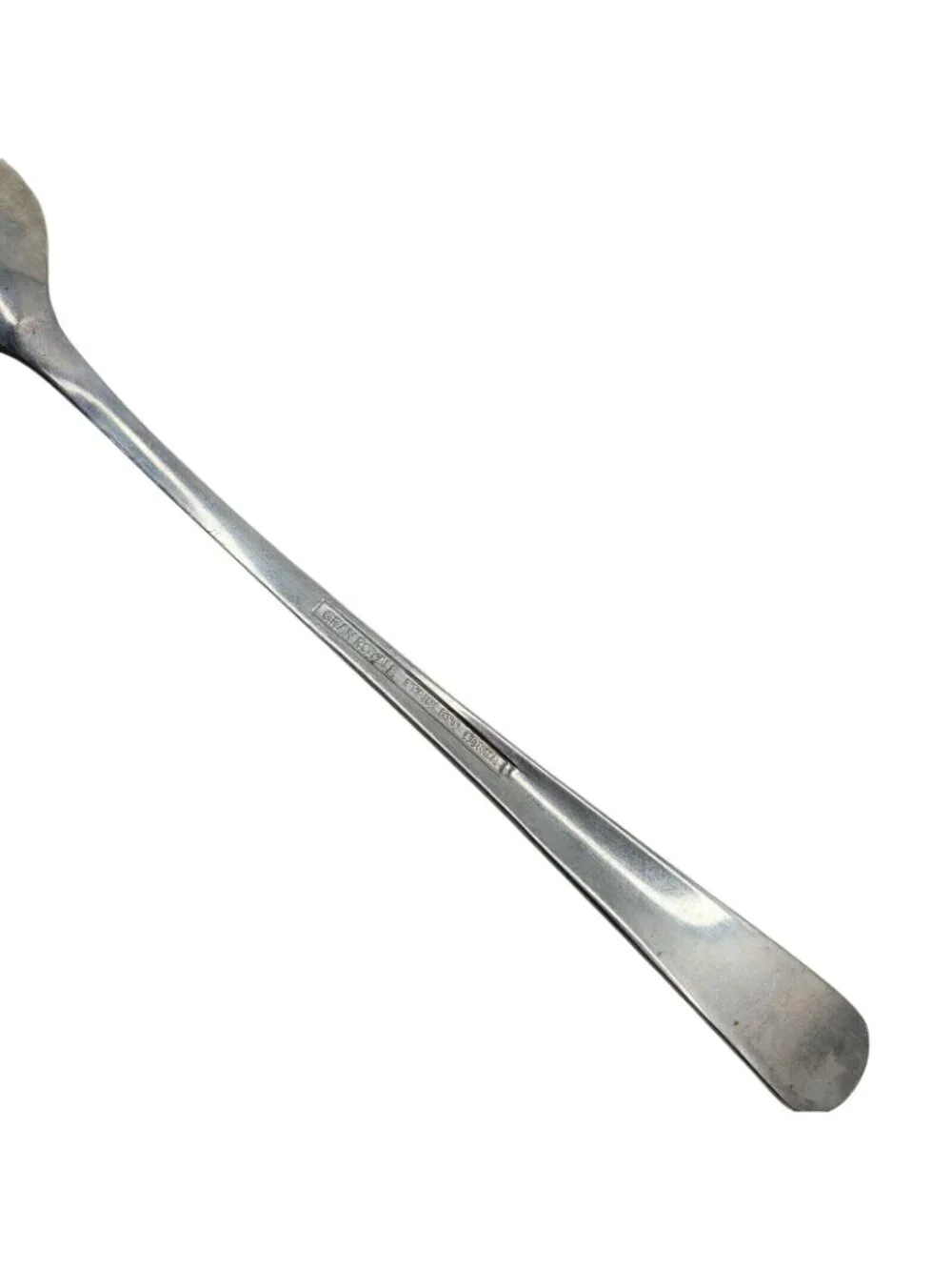 6 Iced Tea Spoons Gran Royale Stainless Flatware UNKNOWN MANUFACTURER‎